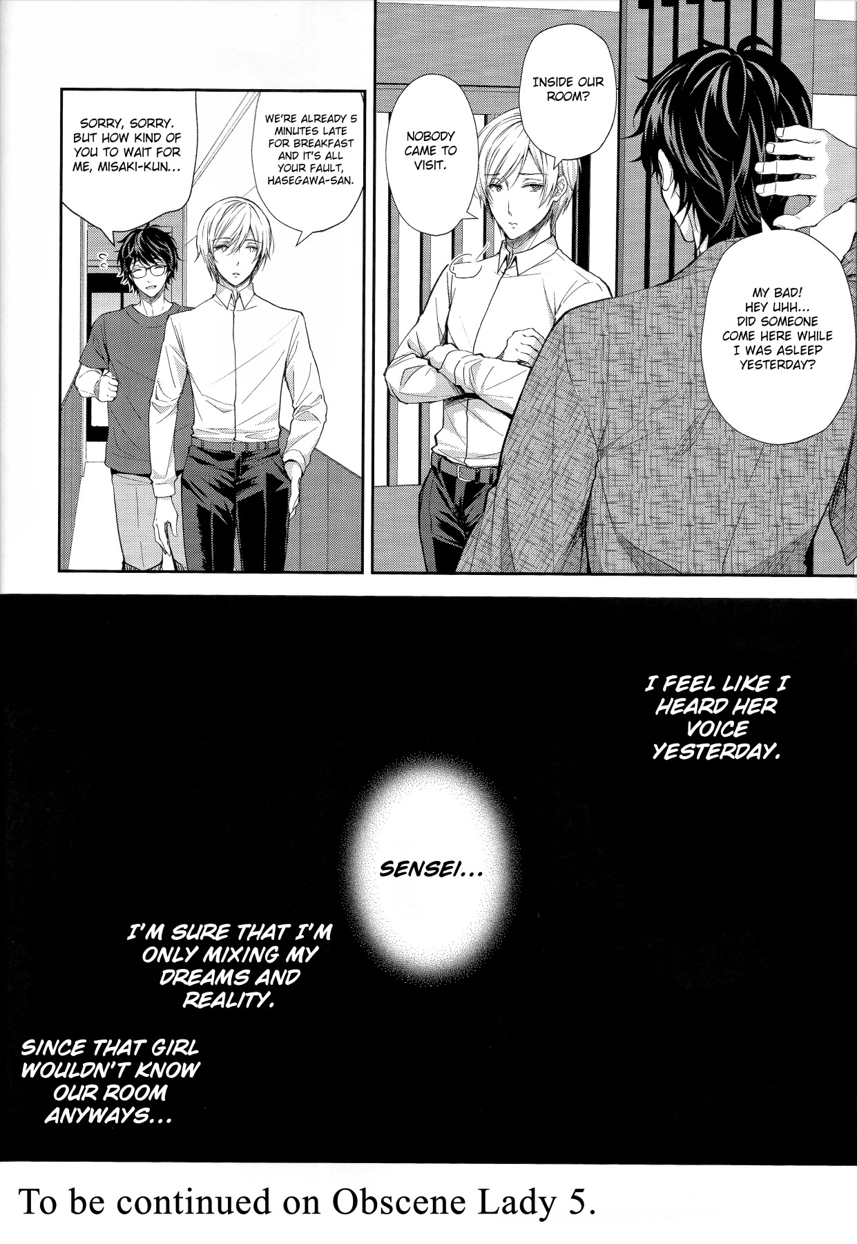 Hentai Manga Comic-Obscene Lady 4 ~Wet and Moaning Beside My Boyfriend~-Read-41